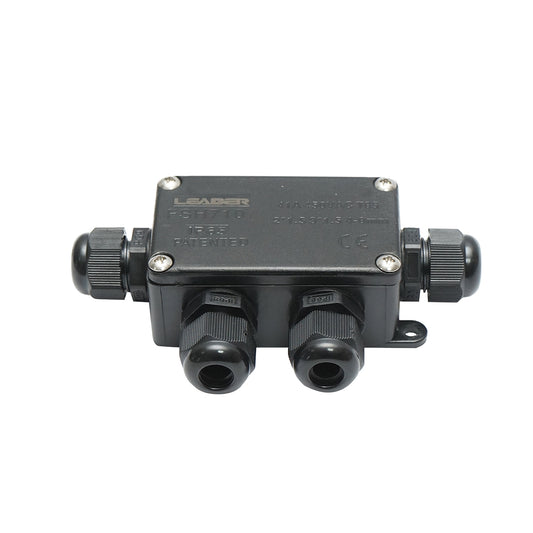 Sealed junction box with presets 41A 450V AC, 4 ways 4-8mm IP65 Leader