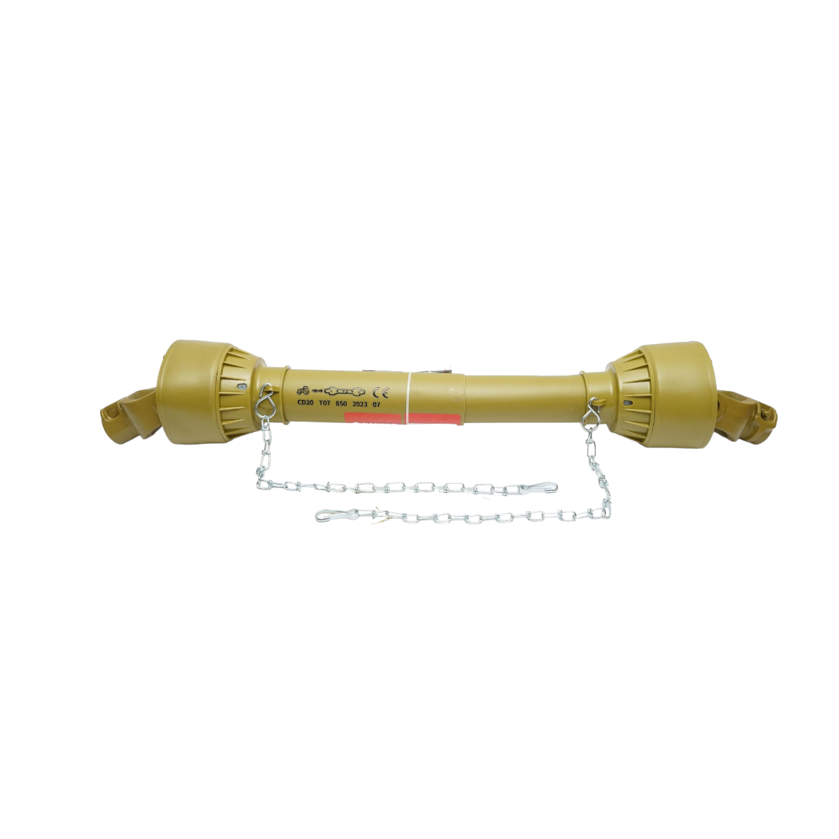 Cardan 850mm S7 with triangular tube, Z=6, cross 30.2x106.5mm