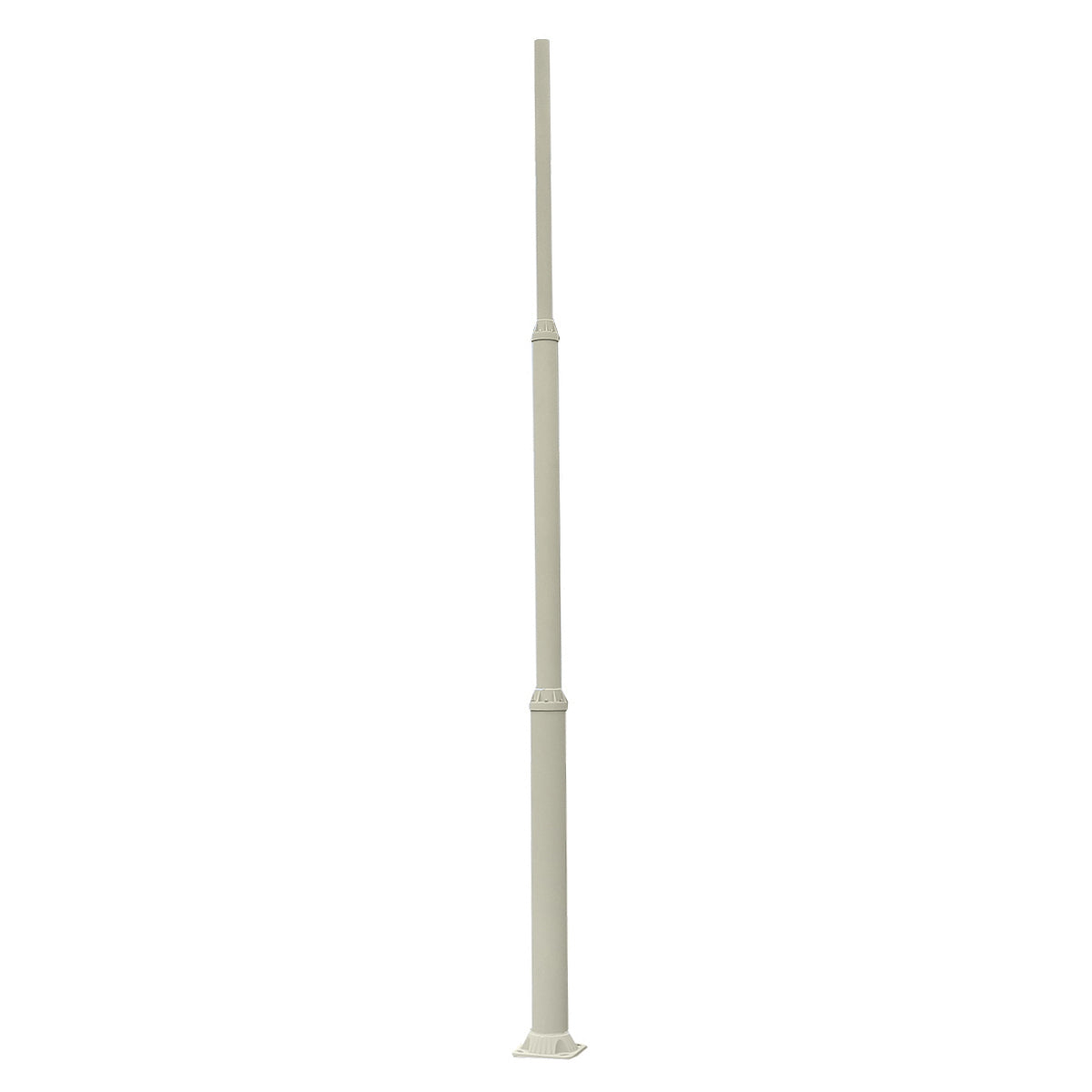 3.5m aluminum light pole with flange Breckner Germany