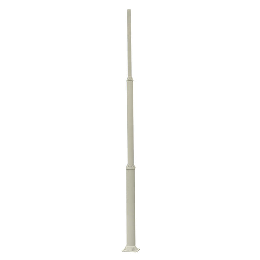 3.5m aluminum light pole with flange Breckner Germany