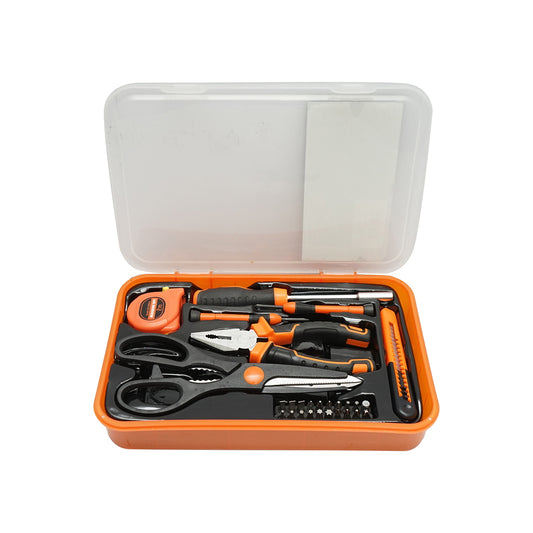 Combined tool and equipment set 27 pieces