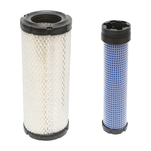 Interior/exterior air filter for John Deere OEM code P822858+P821575, XA1935+XA1810, SA16190+SA16074, RG25644+RG60690 Breckner Germany