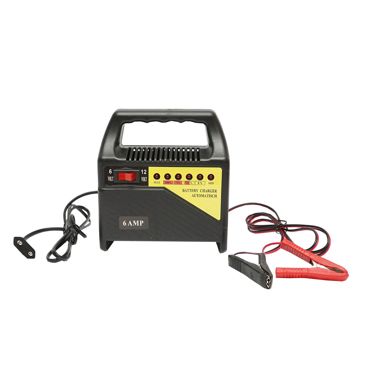 Car battery charger and rectifier 6V/12V 6A