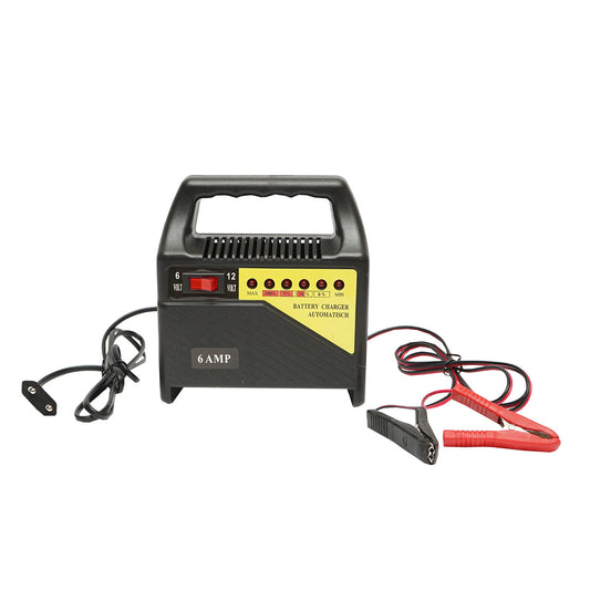 Car battery charger and rectifier 6V/12V 6A
