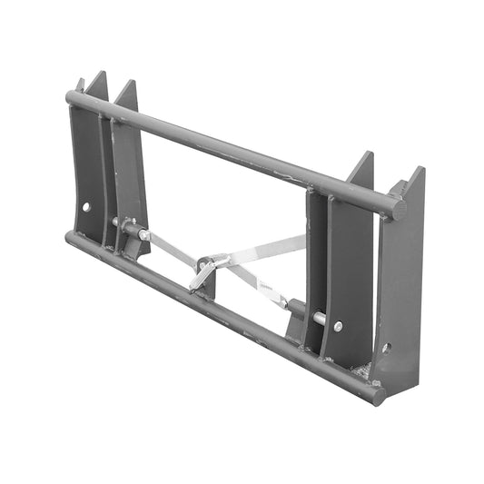 Adapter for front loader from simple to Euro