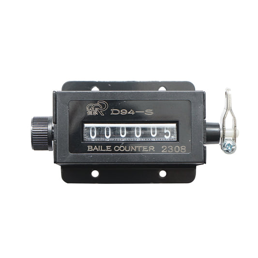 Bale counter meter