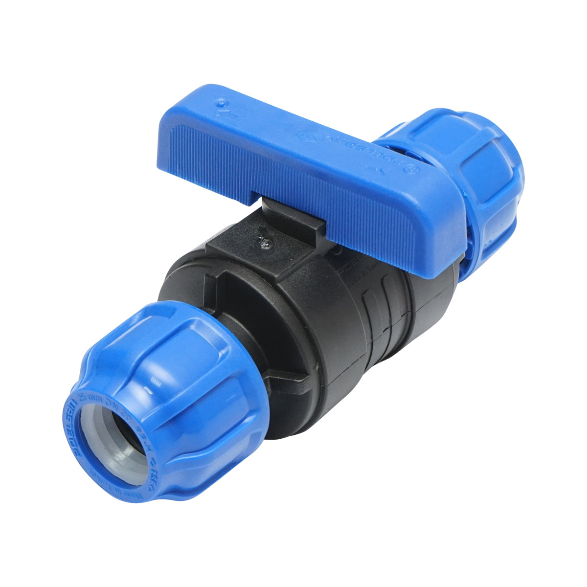 Ball valve D25x25mm, PN10, for irrigation systems