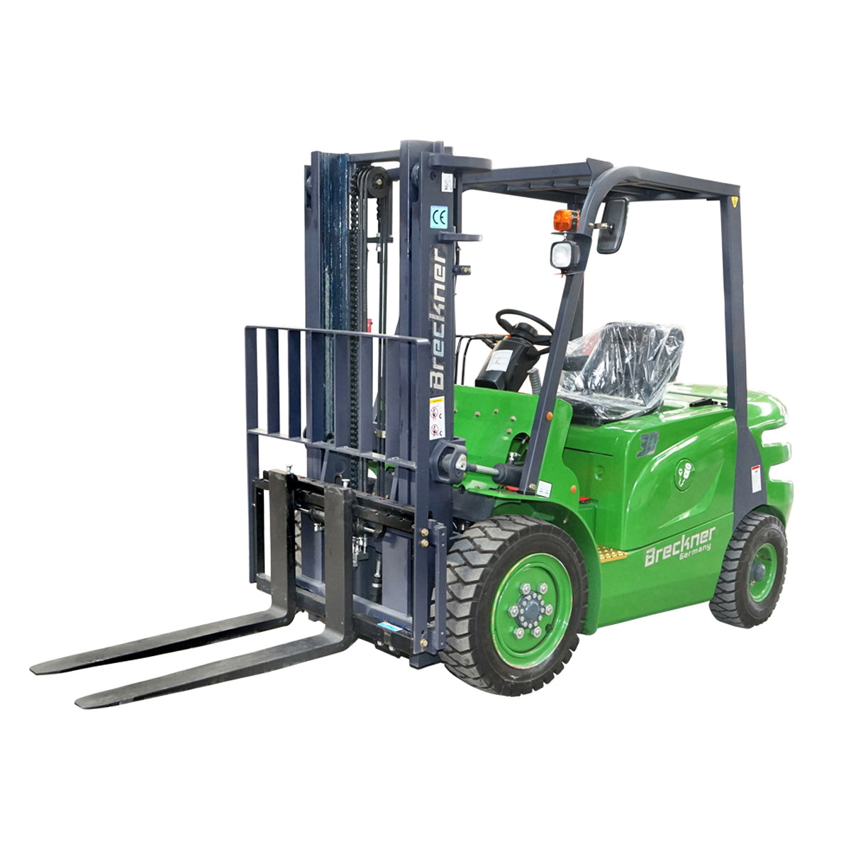 3T electric forklift duplex 3M with shaft shift Breckner Germany