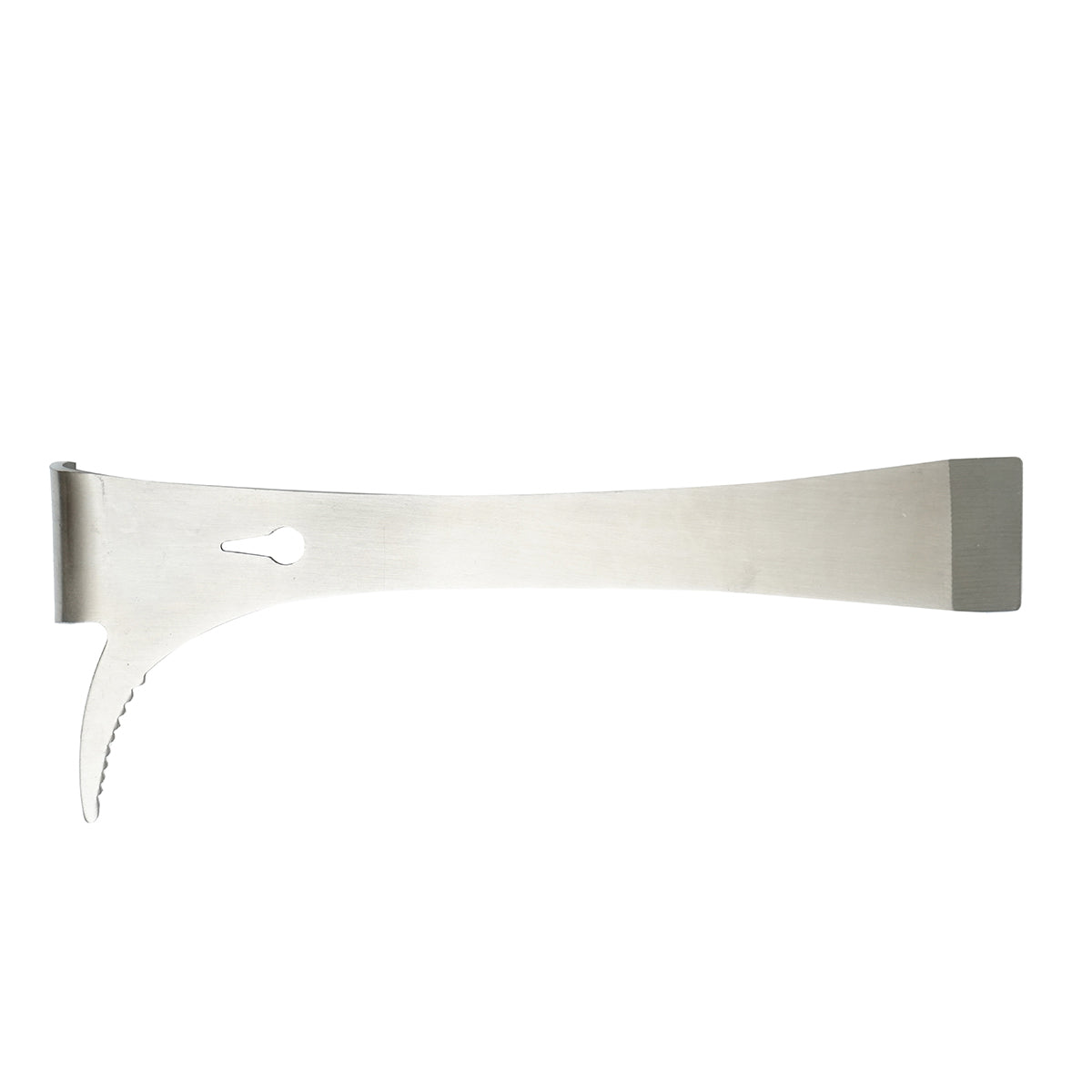 Stainless steel bee smoker with spur L 215mm