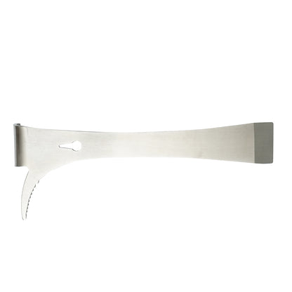 Stainless steel bee smoker with spur L 215mm