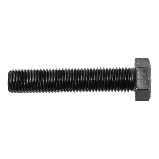 Black screw with hexagonal head DIN 933 M20x100 G10.9 25 pcs/bag