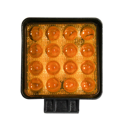 Fog lamp with 16 LEDs 10-30V 48W beam angle 30 degrees spot type Breckner Germany