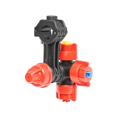 Complete triple sprinkler for a 20mm pipe herbicide applicator