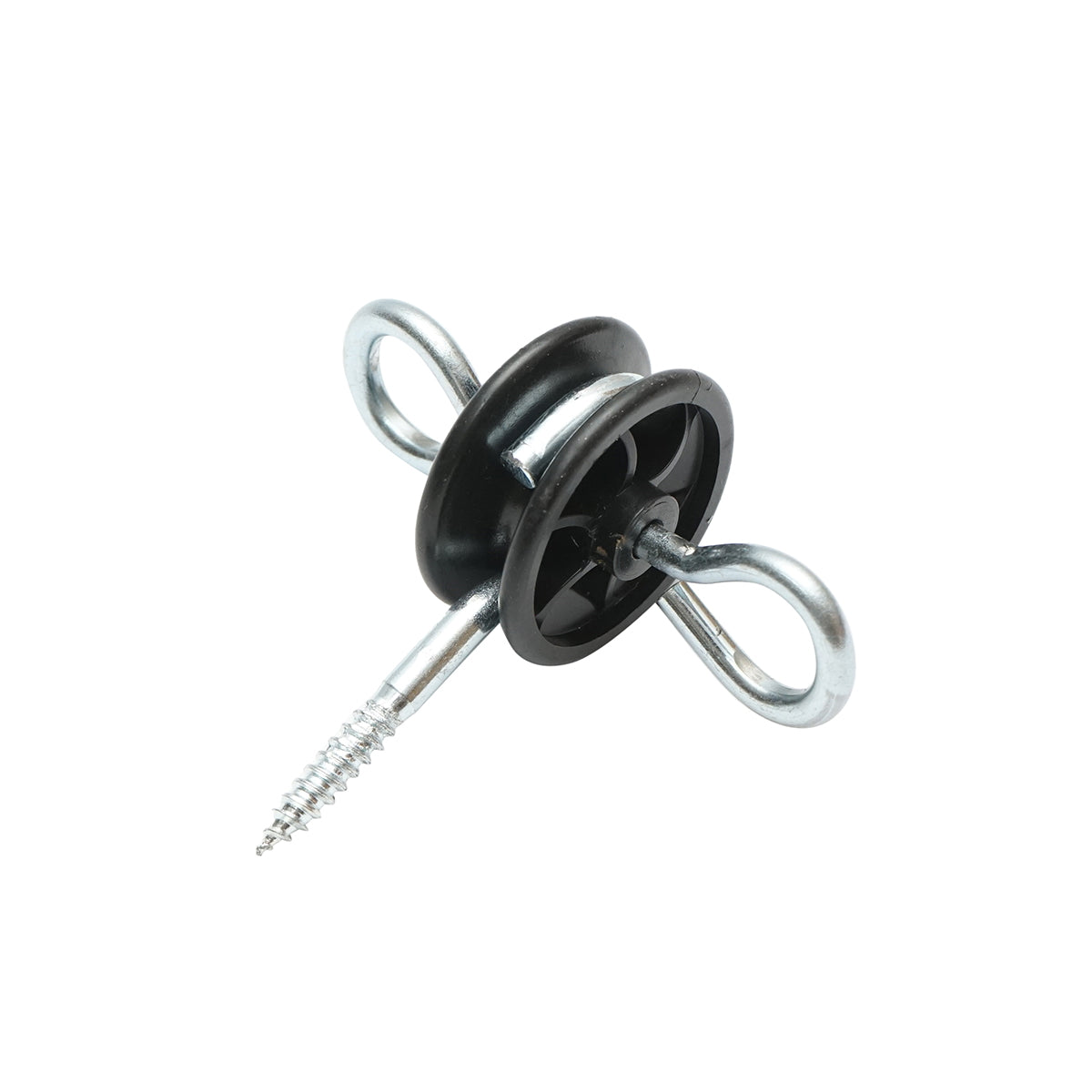 Isolator with double anchoring fi 5.8mm 93x84mm electric fence Mezofarm