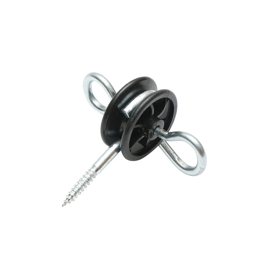 Isolator with double anchoring fi 5.8mm 93x84mm electric fence Mezofarm