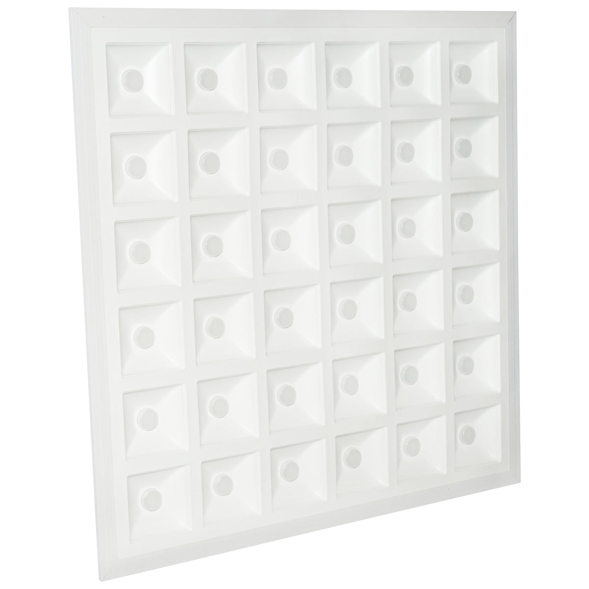 Slim LED panel 48W, 220V, 6500K, IP20, 595x595x20mm for ceiling tiles Breckner Germany