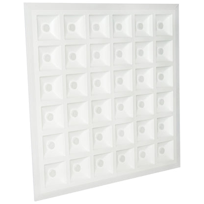 Slim LED panel 48W, 220V, 6500K, IP20, 595x595x20mm for ceiling tiles Breckner Germany