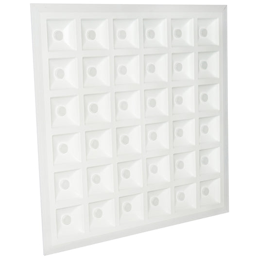 Slim LED panel 48W, 220V, 6500K, IP20, 595x595x20mm for ceiling tiles Breckner Germany