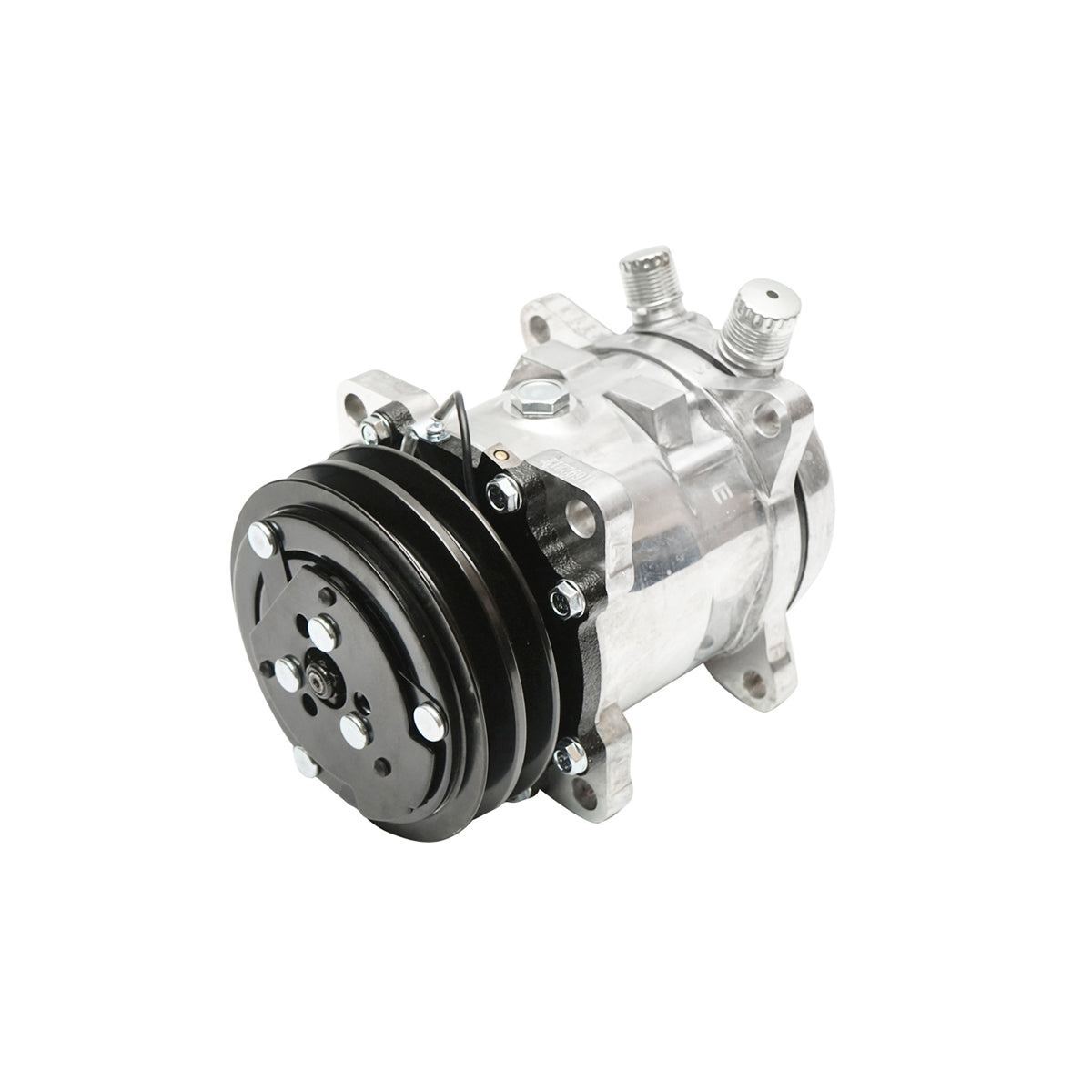 A/C climate compressor for New Holland, Case IH, OEM code 5176185, 9704118, 89508380, 80450805 Breckner Germany