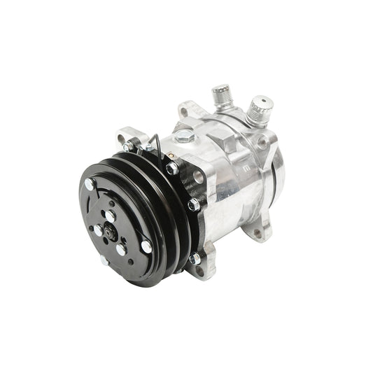 A/C climate compressor for New Holland, Case IH, OEM code 5176185, 9704118, 89508380, 80450805 Breckner Germany