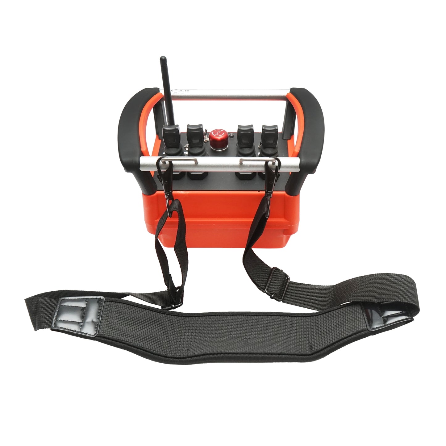 Wireless industrial remote control with 4 commands DC 24V, IP65, 1000m Breckner Germany