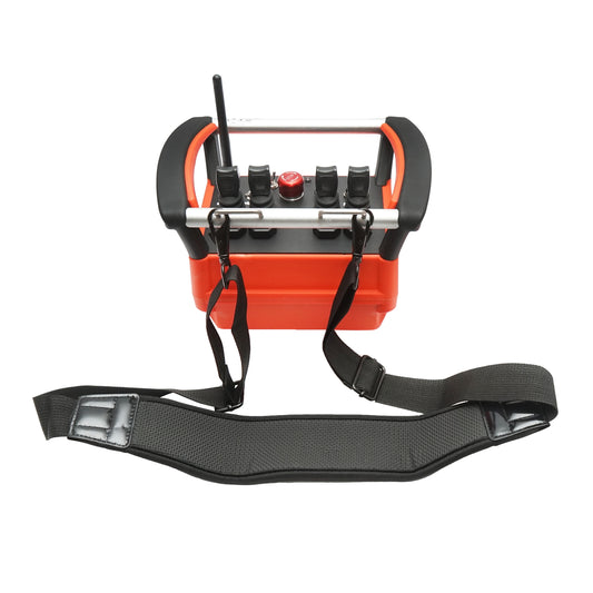 Wireless industrial remote control with 4 commands DC 24V, IP65, 1000m Breckner Germany