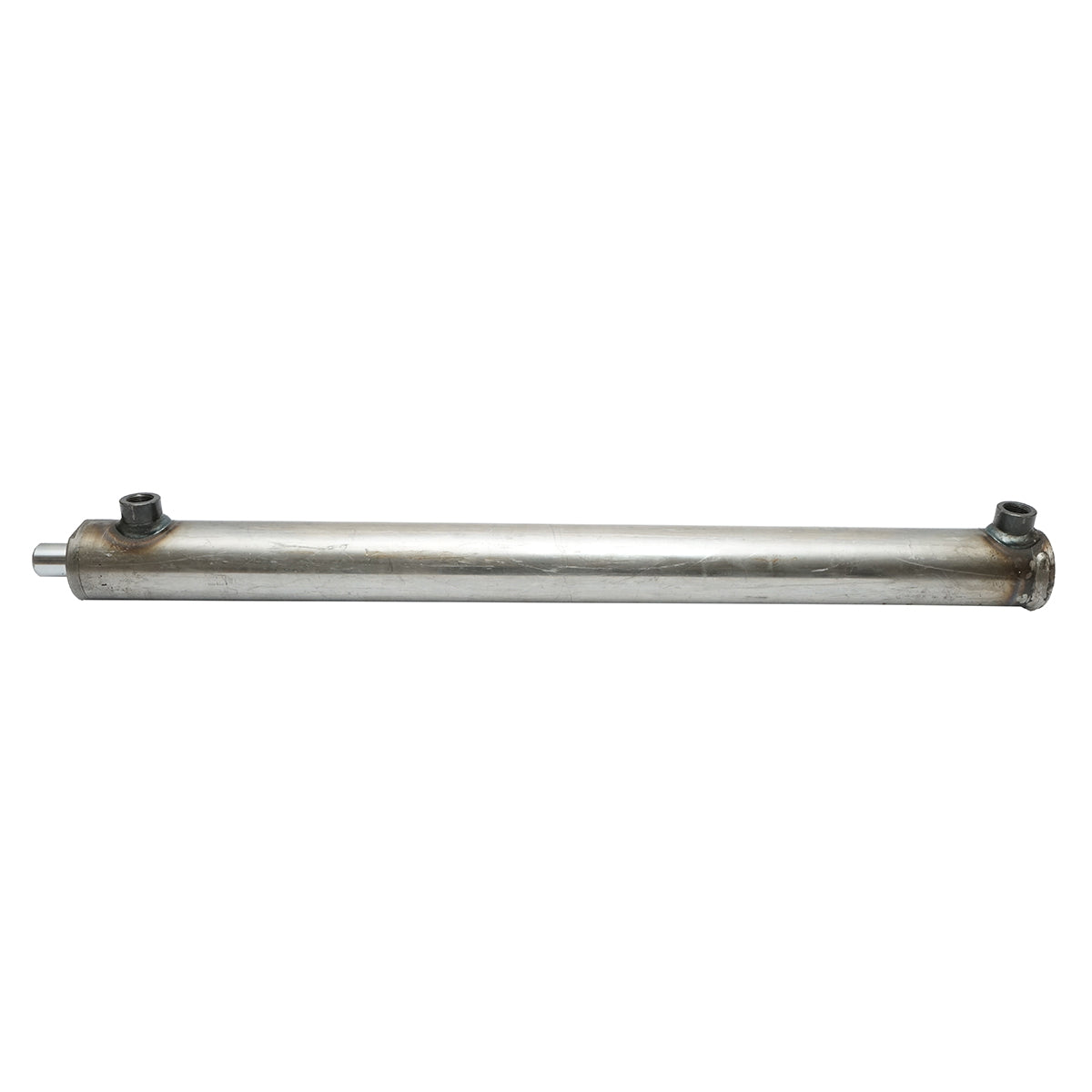Hydraulic cylinder 735 mm thread M18 with hydraulic connection fi16