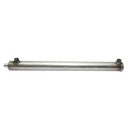 Hydraulic cylinder 735 mm thread M18 with hydraulic connection fi16
