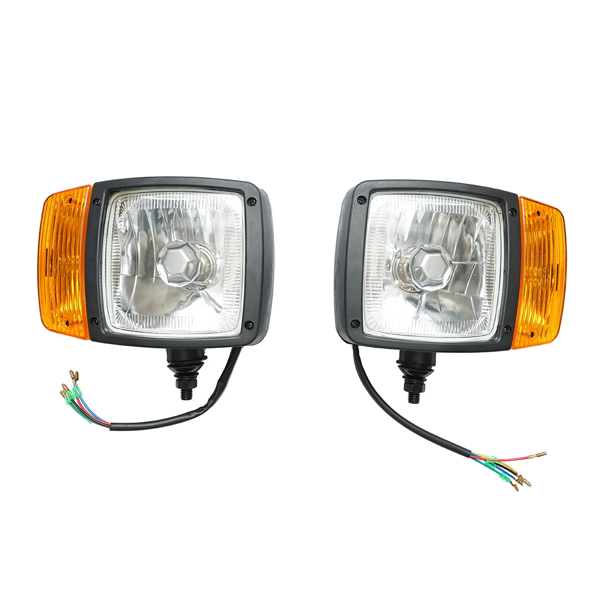 Set of headlamp type lamps with right and left signaling 24V HR-A-023 Breckner Germany