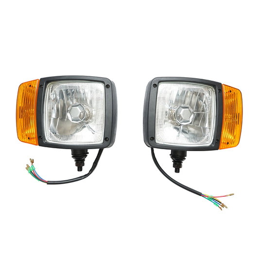 Set of headlamp type lamps with right and left signaling 24V HR-A-023 Breckner Germany