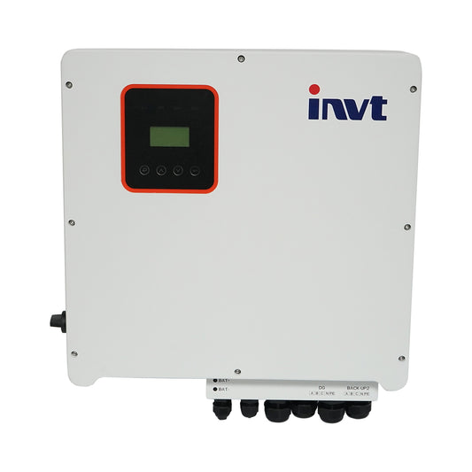 10KW INVT BD10KTR-RH3 hybrid inverter three-phase for photovoltaic system 400V 2xMPPT, prosumer ON/OFF-GRID