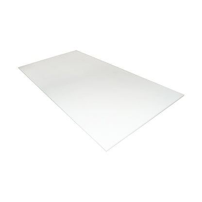 Polyamide plate, polyoxymethylene-polyacetal POM white 2000x1000x35mm 107.33 KG