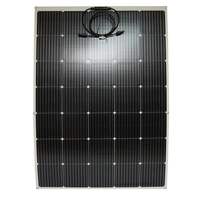 Portable 200W flexible monocrystalline solar panel 1220x870x3mm