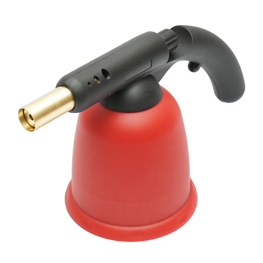 Gas lamp for soldering, with piezo electric ignition, for 190g gas bottle.