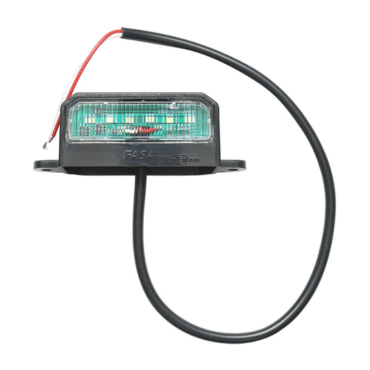 LED lamp 125x45mm for license plate lighting 12/24V Breckner Germany
