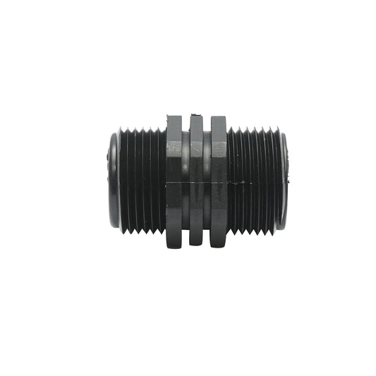 Equal nipple with external thread D1x1 tol PN16 bar for irrigation systems