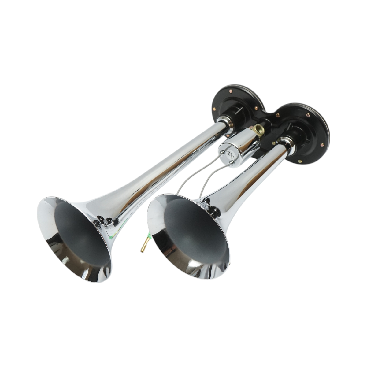 2 trumpet horn 12/24V for air compressor