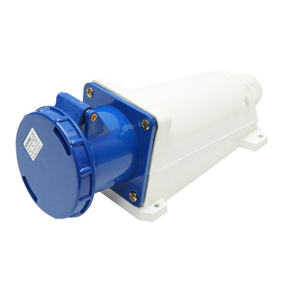 Surface-mounted industrial socket, single-phase 63A, 250V, IP67, 6H Suntree