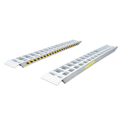Aluminum ramps set 6 tons for loading/unloading 380x45x15cm