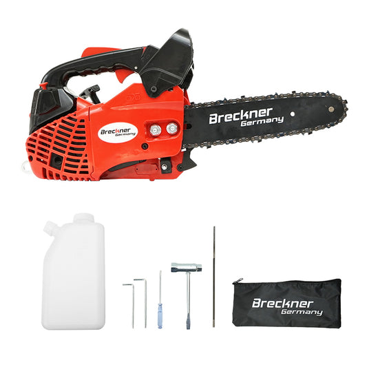 Chainsaw Drujba 1 cylinder 0.9kw/7500rpm. 25.4cc. chain=10inch. 3/8lp x 0.050 3.5Kg Breckner Germany