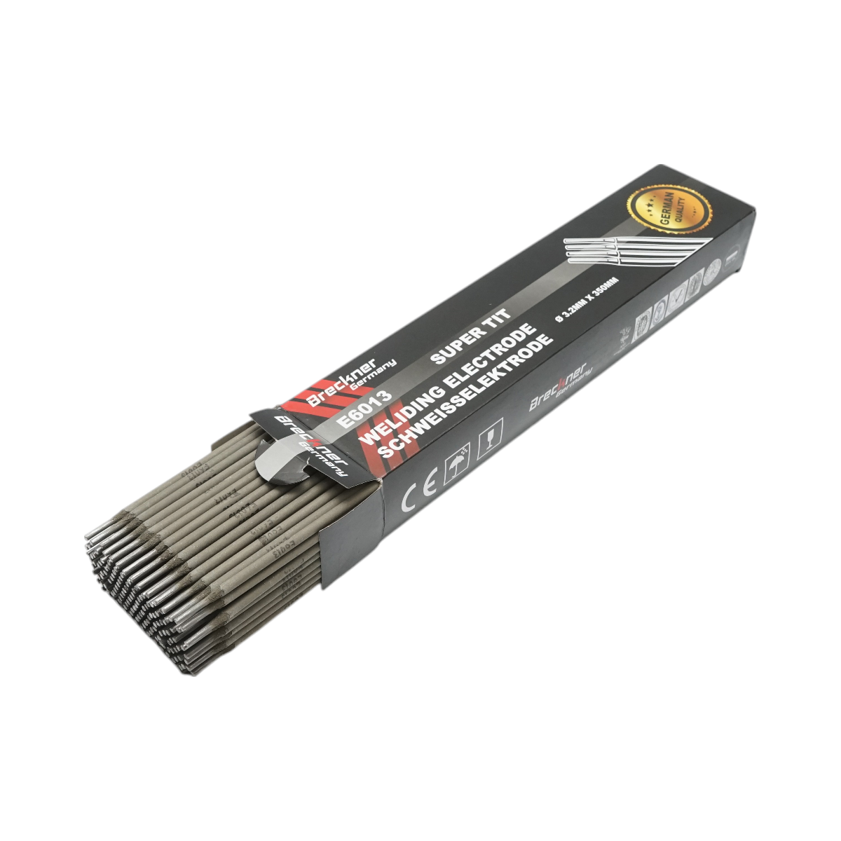 SUPER TIT E6013 welding electrodes fi3.2mm x 350mm 5KG Breckner Germany
