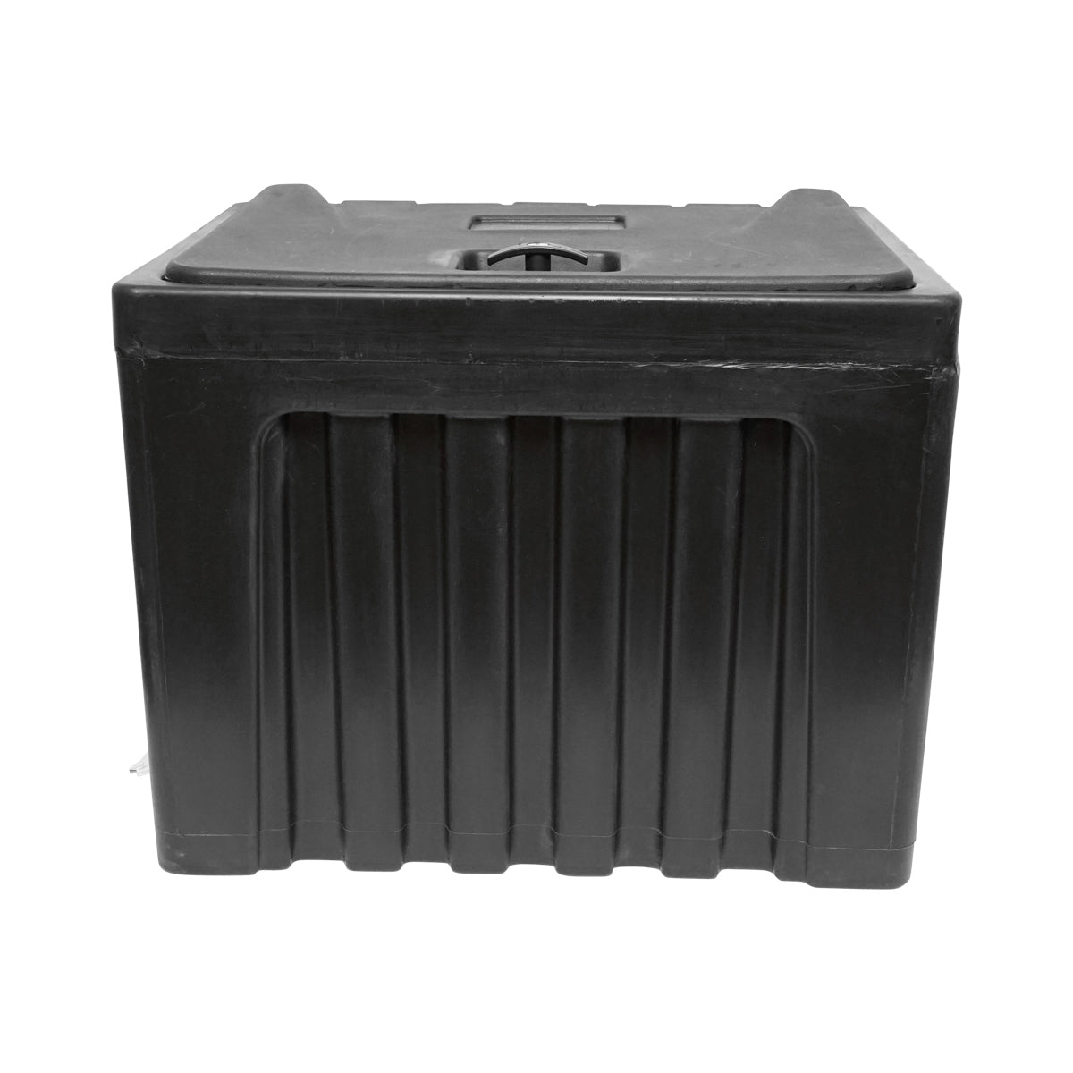 Tool box without support, made of black plastic 468x470x600 mm