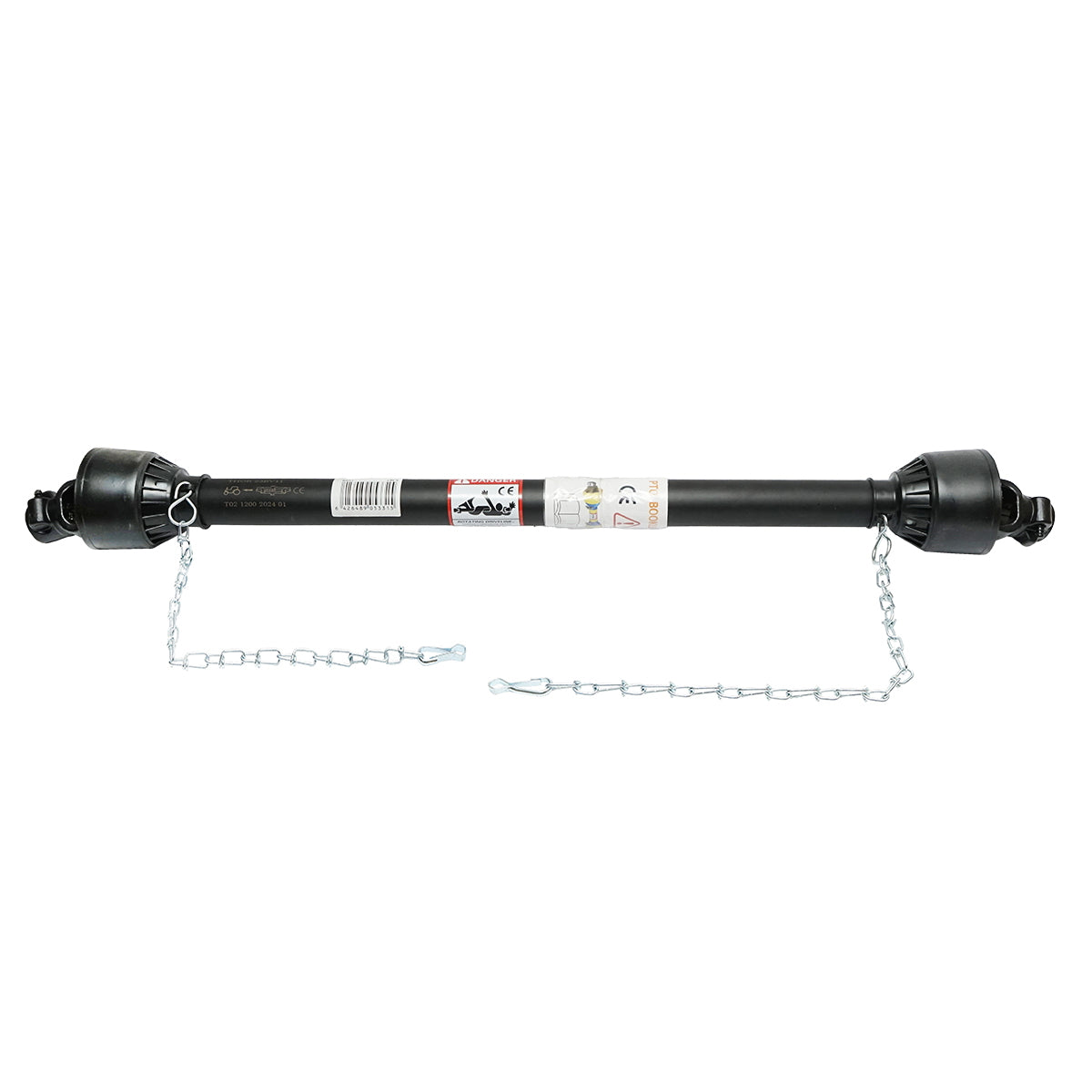 Cardan 1200 mm T2 cross 23.8x61.3 (triangular tube) 1 3/8 Z=6