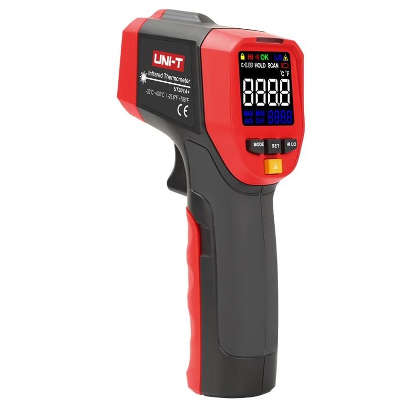 Thermometer, digital measuring device with infrared UT301A+ UNI-T