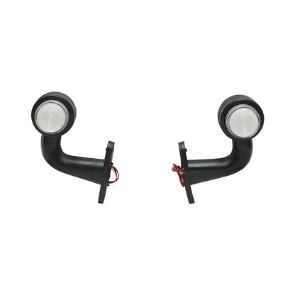 SET Side LED NEON Red-White Indicator Lights 12V-24V Breckner Germany