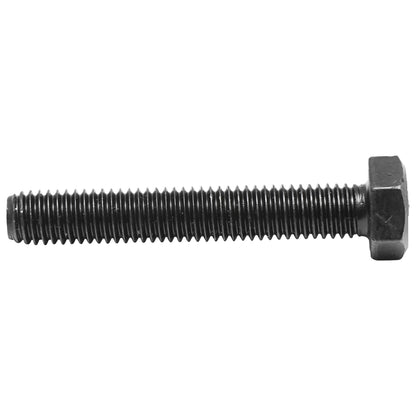 Black screw with hexagonal head DIN 933 M8x50 G10.9 200 pieces/bag