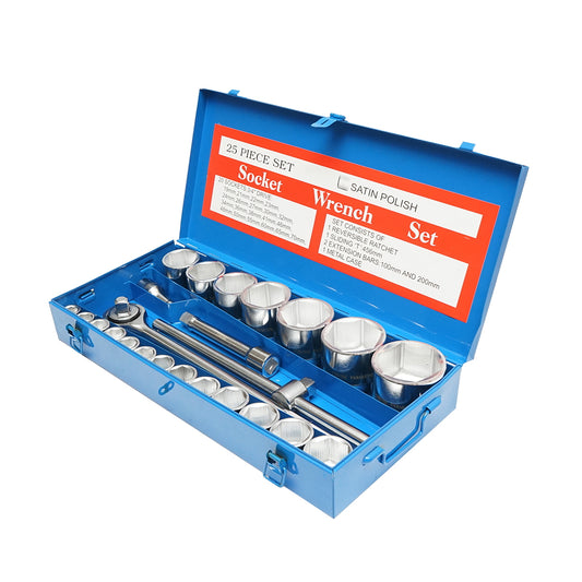 25-piece 3/4 ratchet socket set Breckner Germany