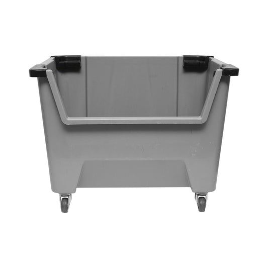 Mega storage box, modular, grey with wheels 530x330x395mm Breckner Germany