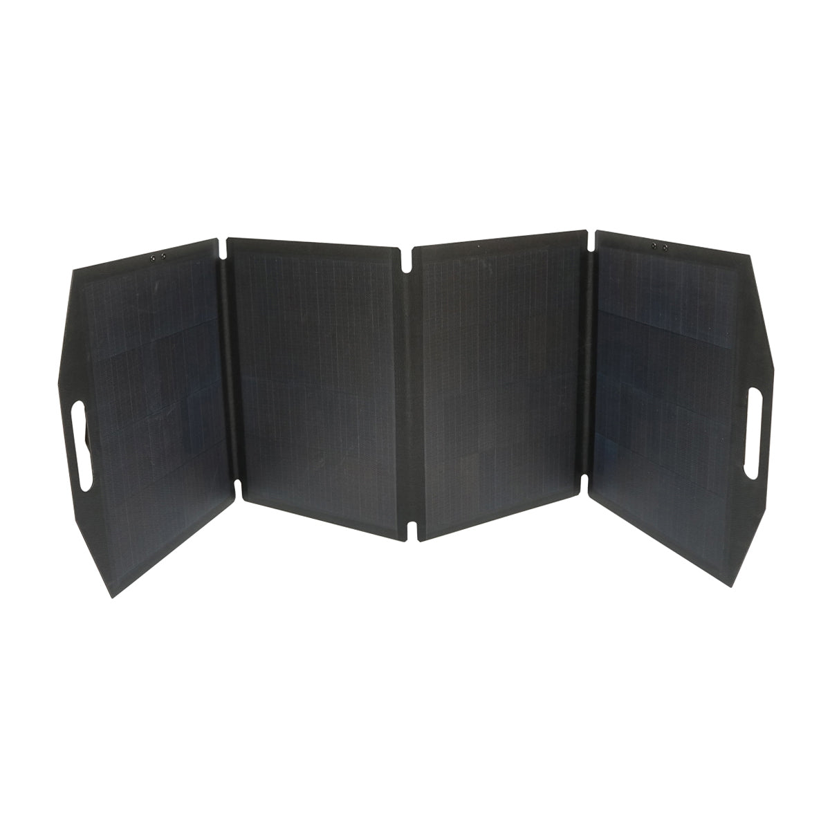 100W monocrystalline photovoltaic solar panel, foldable suitcase type with 10A voltage regulator, 12V/24V Breckner Germany