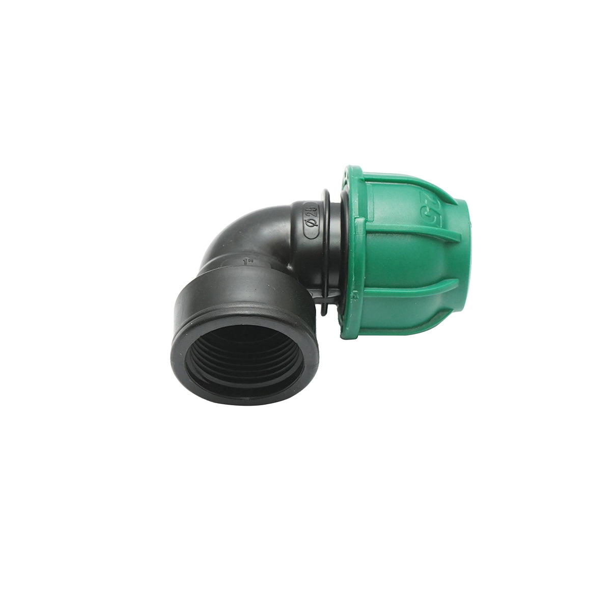 Compression fitting with internal thread D25mmx1 inch, DN10 Bar for irrigation systems